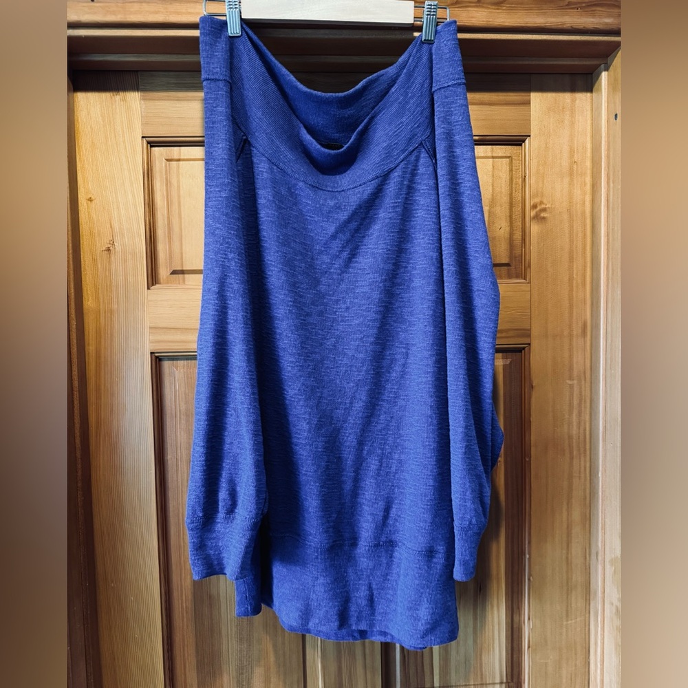 FREE PEOPLE Purple off shoulder Sweater